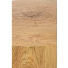 Brooklyn S dohányzóasztal – természetes tölgy / fekete