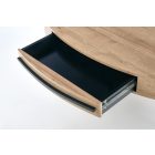 Carolina dohányzóasztal – arany tölgy / fekete