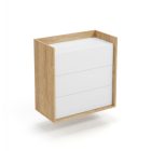 MOBIUS fiókos komód - tölgy