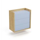 MOBIUS fiókos komód - tölgy