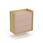 MOBIUS fiókos komód - tölgy