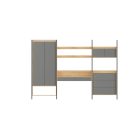 MOBIUS fiókos komód - tölgy