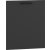 VENTO DM-60/72 mosogatógép front panel, szín: antracit