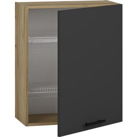   VENTO GC-60/72 fali szekrény csepegtetővel, szín: craft tölgy/antracit
