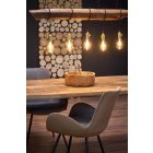 Dickson bővíthető étkezőasztal – natúr tölgy / fekete