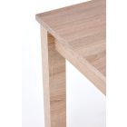 GINO bővíthető étkezőasztal, téglalap alakú, szín: sonoma tölgy