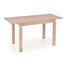 GINO bővíthető étkezőasztal, téglalap alakú, szín: sonoma tölgy
