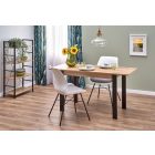 Gino bővíthető étkezőasztal – wotan tölgy / fekete