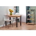 Gino bővíthető étkezőasztal – wotan tölgy / fekete