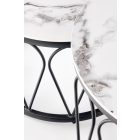 Formosa dohányzóasztal (2 db-os szett) – fehér márvány