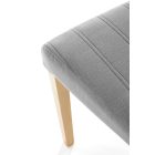 Diego 3 szék – világosszürke / mézes tölgy