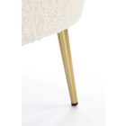 Grifon pihenőfotel – krém / arany