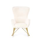 Liberto hintafotel – krém / arany