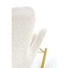 Liberto hintafotel – krém / arany