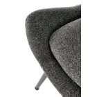 Atlantis pihenőfotel – antracit / fekete