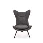 Atlantis pihenőfotel – antracit / fekete