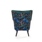 Pagoni pihenőfotel – sötétzöld / mintás