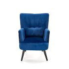 Pagoni pihenőfotel – sötétkék / mintás