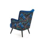 Pagoni pihenőfotel – sötétkék / mintás