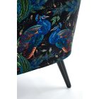 Pagoni pihenőfotel – sötétkék / mintás