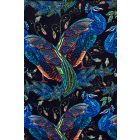 Pagoni pihenőfotel – fekete / mintás