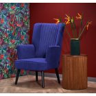 Delgado pihenőfotel – sötétkék