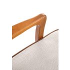 Pastore pihenőfotel – bézs / dió