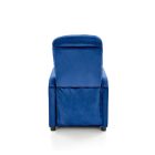 Felipe 2 dönthető pihenőfotel – sötétkék