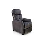 Felipe 2 dönthető pihenőfotel – fekete