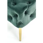 Athena pad – sötétzöld / arany