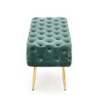 Athena pad – sötétzöld / arany