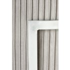 Cricket tárolós puff – világosszürke / ezüst