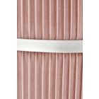 Cricket tárolós puff – világos rózsaszín / ezüst