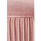 Cricket tárolós puff – világos rózsaszín / ezüst