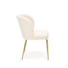 K474 szék – krém / arany