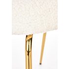 K474 szék – krém / arany