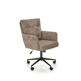 Flores forgófotel – világosbarna