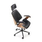 Ignazio forgófotel – dió / fekete