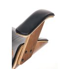 Ignazio forgófotel – dió / fekete