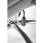 King 2 forgószék – szürke