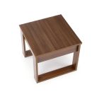 Nea Kwadrat dohányzóasztal – sötét dió