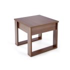 Nea Kwadrat dohányzóasztal – sötét dió