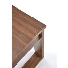 Nea Kwadrat dohányzóasztal – sötét dió