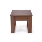 Nea Kwadrat dohányzóasztal – sötét dió