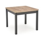 Tiago Square bővíthető étkezőasztal – craft tölgy / fekete