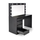 Hollywood XL fésülködőasztal – fekete