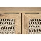 Borneo KM-1 komód – artisan tölgy / fekete