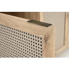 Borneo KM-1 komód – artisan tölgy / fekete