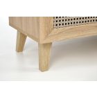 Borneo KM-1 komód – artisan tölgy / fekete