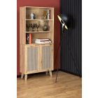 Borneo REG-1 polc – artisan tölgy / fekete